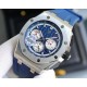 The same HBF latest Audemars Piguet, ceramic bezel   version     Audemars Piguet   Audemars Piguet Royal Oak Offshore Limited Edition Multifunctional Chronograph Mechanical Wristwatch Size 44MM17MM 【Bezel】 The bezel is t