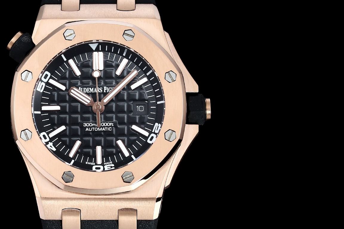 V2 version,@ Upgraded active head grain     Audemars Piguet   Audemars Piguet 15710ST.OO.A002CA.01 Royal Oak Offshore Men's Mechanical Wristwatch Size 42MM14MM With Replica   Original Cal.3 1 2  0  fully automatic mechan