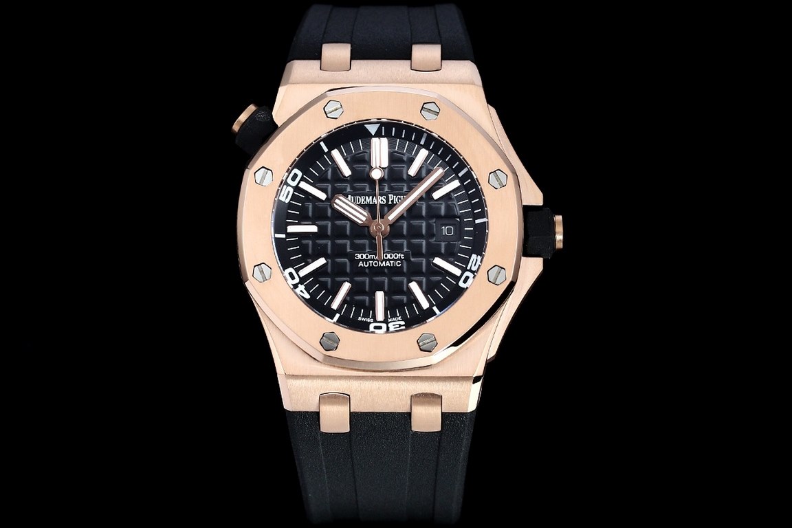 V2 version,@ Upgraded active head grain     Audemars Piguet   Audemars Piguet 15710ST.OO.A002CA.01 Royal Oak Offshore Men's Mechanical Wristwatch Size 42MM14MM With Replica   Original Cal.3 1 2  0  fully automatic mechan