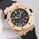 Audemars Piguet Royal Oak Offshore 15703 series, the end of the A.P unique octagonal bezel expresses the angular lines, equipped with the original version of the same Cal.3120 movement, stable performance, dial size 42mm