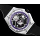 Audemars Piguet AP and Marvel's 26620 Black Panther, officially sold for $10,000 on the secondary market, is a 250-piece limited edition of the Royal Oak Concept Black Panther floating tourbillon, enhanced by a purple co