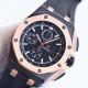 ceramic bezel   version     Audemars Piguet Royal Oak Offshore Limited Edition Multifunctional Chronograph Mechanical Wristwatch Dimensions 44MM17MM [bezel] bezel is consistent with the original use of imported ceramic b