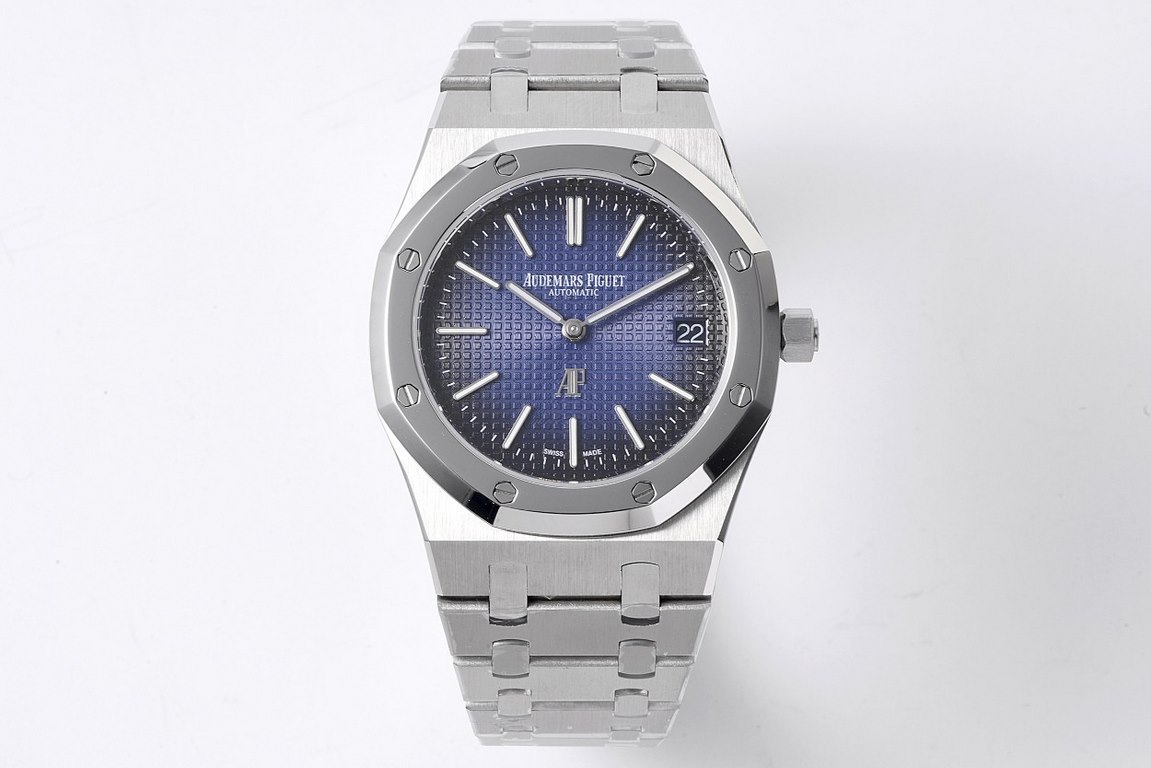 BF gives back to new and old customers by creating the most cost-effective AP Steel King - Audemars Piguet Royal Oak 15202 Collection39 mm diameter stainless steel case with dial engraved with Petite Tapisserie decorativ