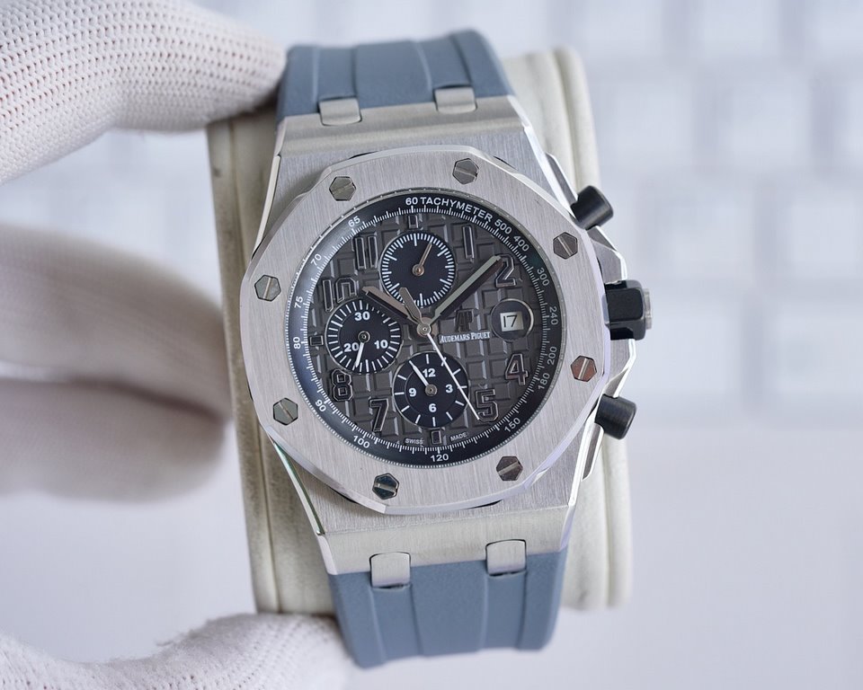 Same.Brand Audemars Piguet   Collection Royal OakStyle Men's Mechanical WatchesMovement Tianjin PrecisionDiameter 42mm caseMaterial 316 Xin steelCrystal material mineral wear-resistant glassExtreme return   top quality p