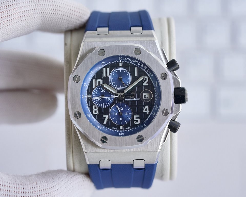 Same.Brand Audemars Piguet   Collection Royal OakStyle Men's Mechanical WatchesMovement Tianjin PrecisionDiameter 42mm caseMaterial 316 Xin steelCrystal material mineral wear-resistant glassExtreme return   top quality p