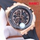 Uniform   ceramic bezel   version     Audemars Piguet Royal Oak Offshore Limited Edition Multifunctional Chronograph Mechanical Watch Dimensions 44MM17MM [bezel] bezel is consistent with the original use of imported cera