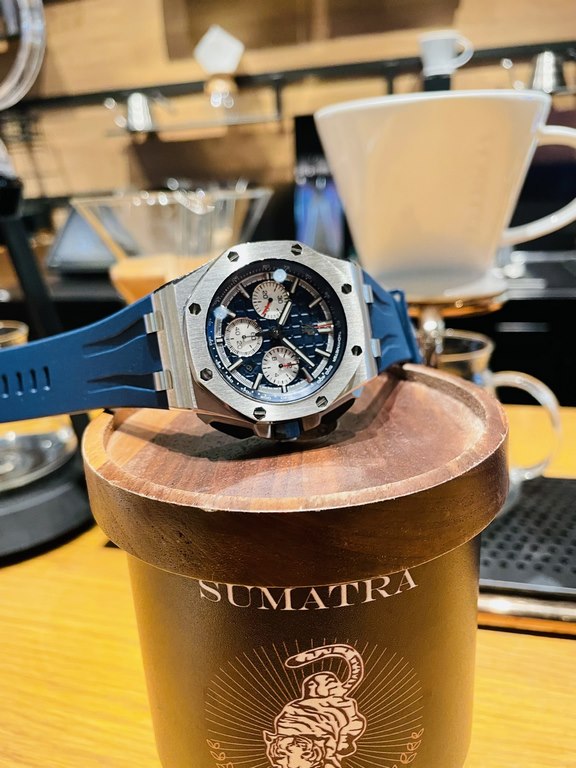 2022 latest models Audemars Piguet,    Audemars Piguet Royal Oak Offshore Limited Edition Multifunctional Chronograph Mechanical Watch Size 44MM17MM [Rings] Rings are consistent with the original use of imported ceramic 