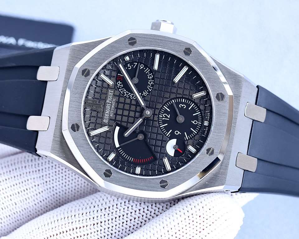 TWA and WF collaborate on the AP Audemars Piguet Royal OakTWA's popular foreign toy finally has a replica antidote Dual Time AP Audemars Piguet Royal Oak 26120ST.OO.1220ST.01 Replica Caliber Cal.23292846 Automatic 316L S