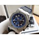 Audemars Piguet - AP  Royal Oak Multifunction Men's Watch Automatic Mechanical Movement 316 stainless steel case Mineral Super Glass Imported Rubber Strap Diameter 43mm Thickness 12mm BST Actual Photos The watch represen