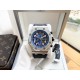 Audemars Piguet - AP  Royal Oak Multifunction Men's Watch Automatic Mechanical Movement 316 stainless steel case Mineral Super Glass Imported Rubber Strap Diameter 43mm Thickness 12mm BST Actual Photos The watch represen