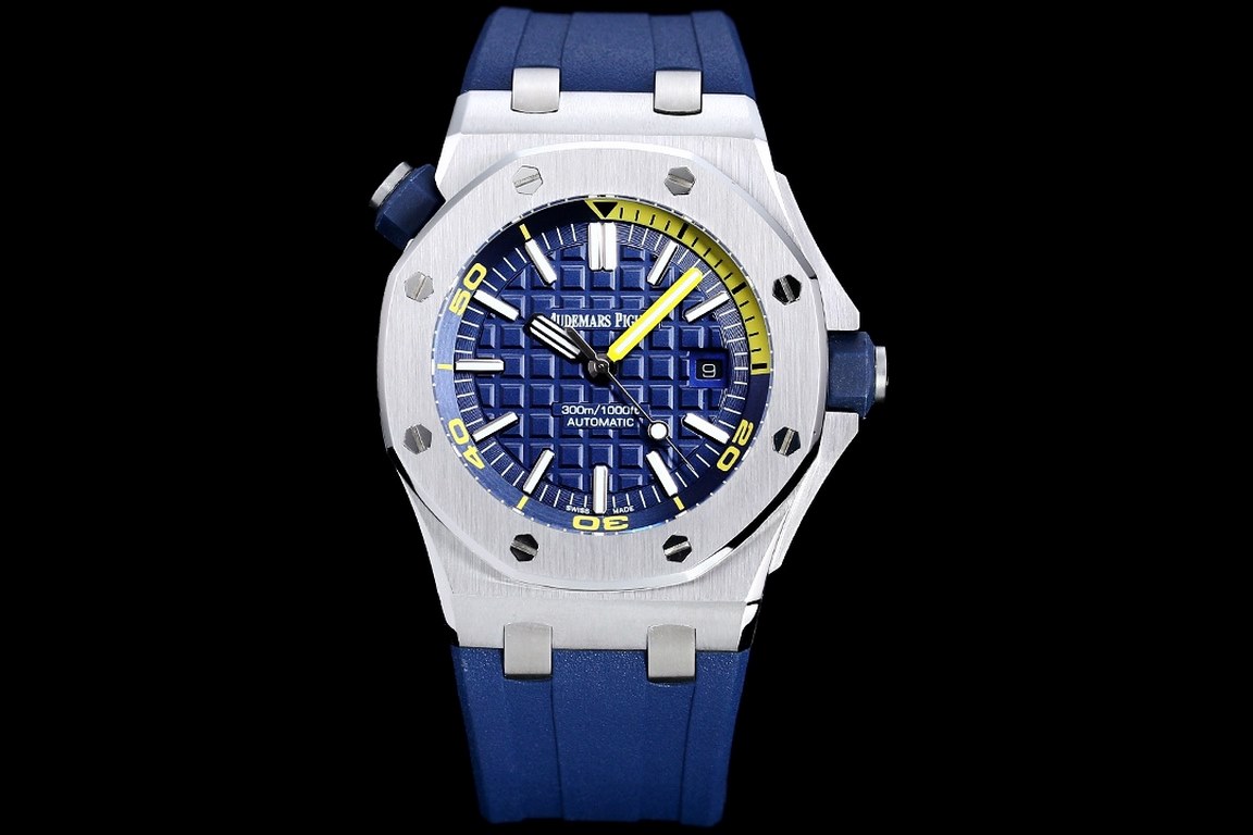 V2 version,@ Upgraded active head grain     Audemars Piguet   Audemars Piguet 15710ST.OO.A002CA.01 Royal Oak Offshore Men's Mechanical Wristwatch Size 42MM14MM With Replica   Original Cal.3 1 2  0  fully automatic mechan