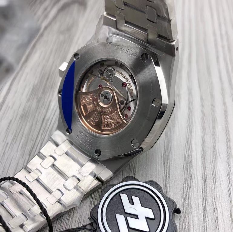 ZF Factory's highest version Audemars Piguet Royal Oak 15400.V2 - shocking online upgraded movement shock absorbers to Inga-Barlow shock absorbers, consistent with the original - redefining the strongest version! [Techni