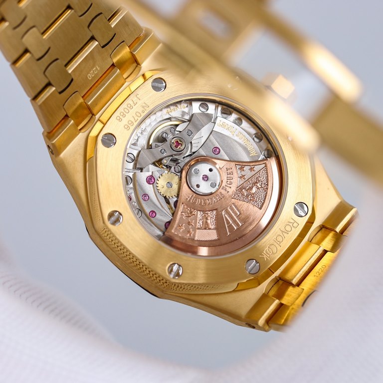 A Anniversary Women's Audemars Piguet Royal OakModels 15550ST - 15451ST are now available on the web the deck of the movement is removed to make it more skeletonized - the pinnacle of steel watchmaking - a powerful inter