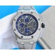 V2 version ceramic bezel   version     Audemars Piguet Royal Oak Offshore Limited Edition Multifunctional Chronograph Mechanical Watch V2 version upgraded calendar fonts, upgraded ceramic bezel, size 44MM17MM [bezel] bez