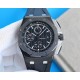 V2 version ceramic bezel   version     Audemars Piguet Royal Oak Offshore Limited Edition Multifunctional Chronograph Mechanical Watch V2 version upgraded calendar fonts, upgraded ceramic bezel, size 44MM17MM [bezel] bez