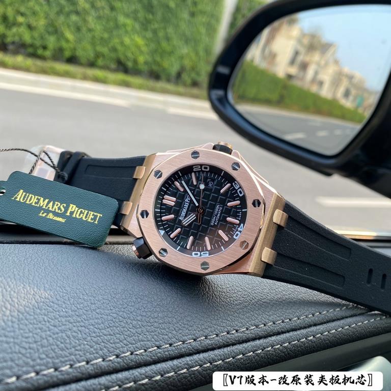 Audemars Piguet Royal Oak Offshore 15703 series, finally the octagonal bezel unique to A.P expresses the angular lines, equipped with the original consistent Cal.3120 movement, stable performance, dial size 42mm, 300 met