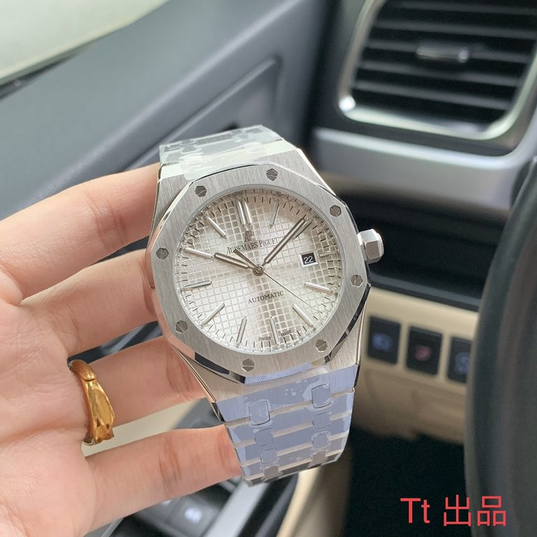 Koban WhiteWhite case, gold case.High-end Tt factory Today's main model     Audemars Piguet Royal Oak 15500 - a powerful interpretation of the reigning steel king! The original molded size of 41X12mm is the same as the o