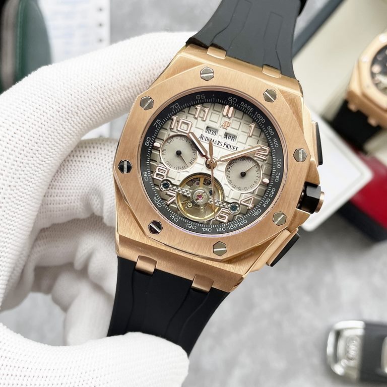 Same. Audemars Piguet Ap fine men's watches, multi-functional design, noble atmosphere, gentleman style, excellent quality, hot sale all over the city. Adopting automatic mechanical movement, top-grade 316 stainless stee