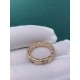 Bvl Narrow Snake Bone Ring, Narrow Diamond-Free Narrow Between Diamonds Customized Version Actual Photos