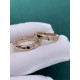 Bvl Narrow Snake Bone Ring, Narrow Diamond-Free Narrow Between Diamonds Customized Version Actual Photos