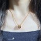 V gold material Coarse chain  CNC authentic open version, carved and plated with mickey gold, Bvlgari Seiko spring center necklace with diamonds High version of the shipment     perfect replica authentic     to the rhyth