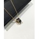 Bv Zero1 Collection Matte Black Ceramic Necklace 53～58cmMade of v gold, fine craftsmanship, perfect details, lasting color!One of the right version of the series, enough into the genuine development, recognize the exclus