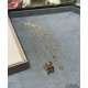 V gold CNC open version Bvlgari Premium Drip Rivet Spring Necklace, spiral part embellished with studs A necklace that is not easy to clash with the counter synchronized update with the same   BVLGARI counter counter wit