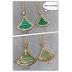 (ZP open version 2.5) V gold plated imitation gold (large upgraded version) Premium White Shell 150 Natural Malachite 160 Bulgari Z Large Premium Shell Scalloped Skirt Necklace, full of femininity Salute to the ultimate 