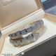 (actual price) in matt gold . PREMIUM FINISHED EDITION BVLGARI Bvlgari Wide Full Diamond Snake Bracelet   The delicate and alluring lines of the design are adorned with brilliant diamonds   so that dominance can also be 