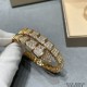 (actual price) in matt gold . PREMIUM FINISHED EDITION BVLGARI Bvlgari Wide Full Diamond Snake Bracelet   The delicate and alluring lines of the design are adorned with brilliant diamonds   so that dominance can also be 