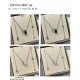 V gold material CNC genuine open version, carved and plated with micronized gold, Bulgari senior large black and white ceramic with diamonds spring necklace High version of the shipment      perfect replica of the authen