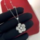 C451   BV home temperament   skirt necklace Luxury   Germany imported S925 sterling silver Platinum-plated material Imported high-carbon diamonds A must-have for celebrities now! It took one revision to make such a satis