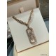 Full length 65cm!!!  each section of the clasp is chained by hand. Bvlgari openworked paperclip necklace. Bulgari's designers will be the elements of the paperclip into the jewelry design, this regular and orderly, ratio