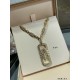 Full length 65cm!!!  each section of the clasp is chained by hand. Bvlgari openworked paperclip necklace. Bulgari's designers will be the elements of the paperclip into the jewelry design, this regular and orderly, ratio