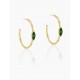 BOTTEGA VENENTA New BV Earrings The distinctive design and individuality of these earrings will change your impression of traditional earrings and make them glamorous.