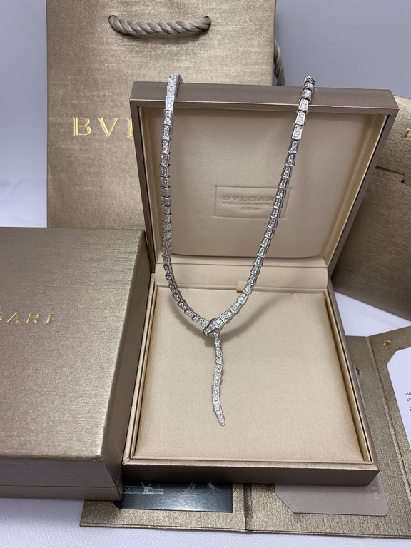 Bvl Narrow Full Diamond Snake Chain Set