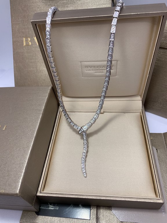 Bvl Narrow Full Diamond Snake Chain Set