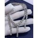 Bvl Narrow Full Diamond Snake Chain Set