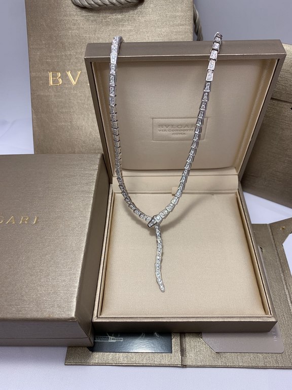 Bvl Narrow Full Diamond Snake Chain Set