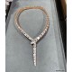 ( This model is non-refundable, non-exchangeable and non-acceptable after-sales  )Sub-golden material (actual price) BVLGARI classic work Bvlgari wide version of the shell snake necklace   delicate enchanting line design