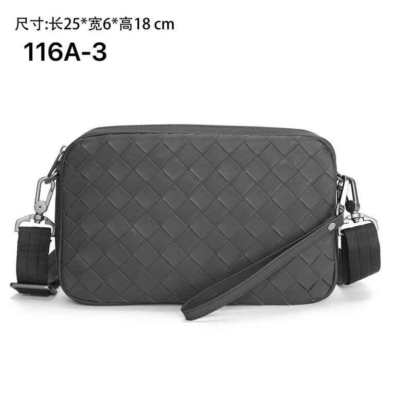 Model116A-3 Upgrade Bottega Veneta latest BV crossbody shoulder bag official website synchronization Using the top waxed tires leather feel soft and comfortable awesome counter original steel hardware special lining Size