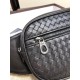 Official website new models come   B new craft chest bag   Urbandoc style with novel Micro-Macro craft design, meticulous attention to detail, presenting shapes and colors of the diamond-shaped intrecciato weave pattern.