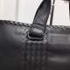 Woven Briefcase Imported Tire Cowhide Leather Pure Hand-Woven Magnetic Clasp Closure Size 40332cm