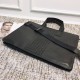 Thin briefcase   Italian customized fetal cowhide, hand-woven, the more the leather is used, the smoother it is   Size 40531cm