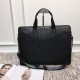 Thin briefcase   Italian customized fetal cowhide, hand-woven, the more the leather is used, the smoother it is   Size 40531cm