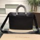 Woven briefcase Imported fetal cowhide leather hand-woven Zipper closureHighest quality on the net Size 40730cm