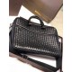 Tire cowhide leather   Luxury handmade seamless weaving Gunmetal accessories    Strong business atmosphere Low profile  The more the leather is used, the more it gets oily    Multi-compartment New design Size 37.528x5cm