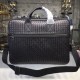 Men's Briefcase No logo as well known to the world Adhering to the tradition of handmade Tire cowhide leather seamless weaving Gunmetal color electrophoresis accessories   ♂Low-profile and practical Leather the more you 