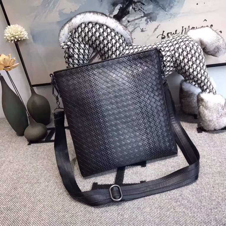 Imported Italian custom-made original tire cowhide black spelling gray illusion color, pure handmade Leather fine   hand feel Have personality High Size 26.528.53cm