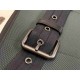 BELT BAGSelected canvas and tanned cowhide leather Fine workmanship, with a fine intrecciato weaving pattern along the bottom and embellished in the center. Front and back zippered pockets with soft lining. The shoulder 